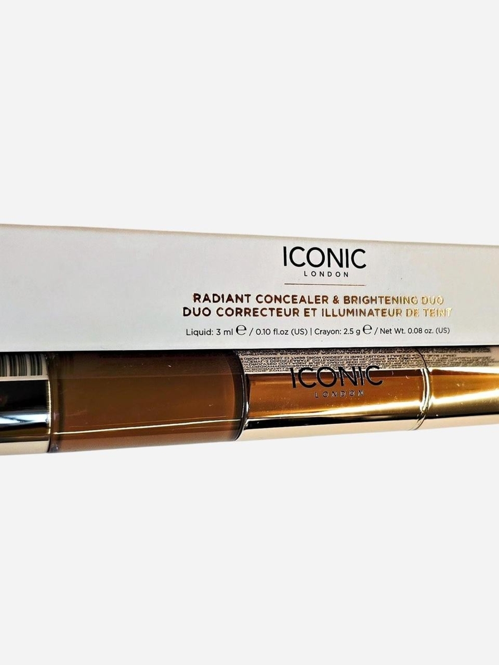 ICONIC London Radiant Concealer & Brightening Duo in Shade Neutral Deep